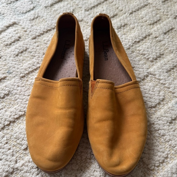 L.L Bean Women’s Lakewashed Slip Ons Size 10 Medium New without tag Camel Brown - Picture 1 of 7